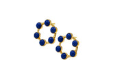 Rukmini brass stud earrings